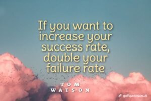 If you want to increase your success rate, double your failure rate